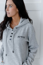 Load image into Gallery viewer, Women&#39;s Quarter Snap Hoodie
